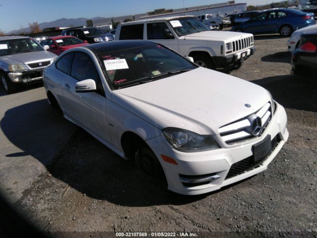 MERCEDES-BENZ C-CLASS 2012 wddgj5hb1cf748391