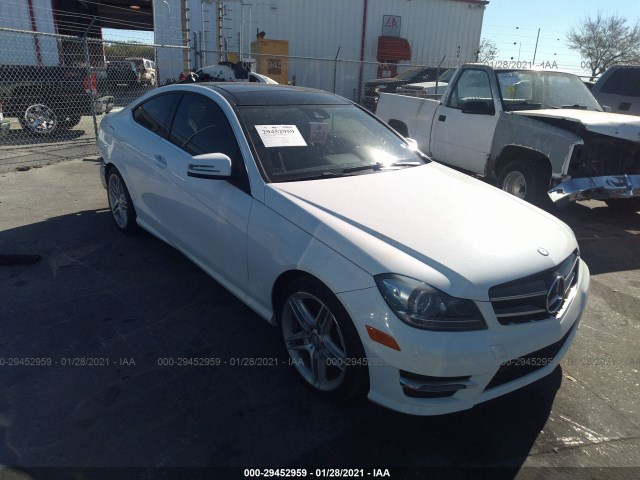 MERCEDES-BENZ C-CLASS 2014 wddgj5hb2eg307429