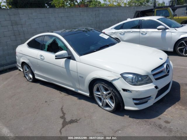 MERCEDES-BENZ C-CLASS 2012 wddgj5hb3cf787726