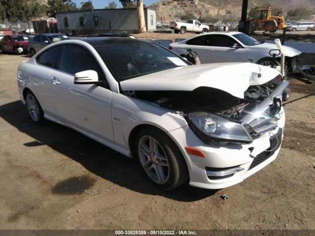 MERCEDES-BENZ C-CLASS 2012 wddgj5hb7cf774848