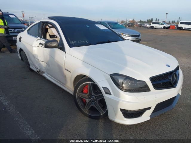 MERCEDES-BENZ C 63 AMG 2012 wddgj7hb0cf772533