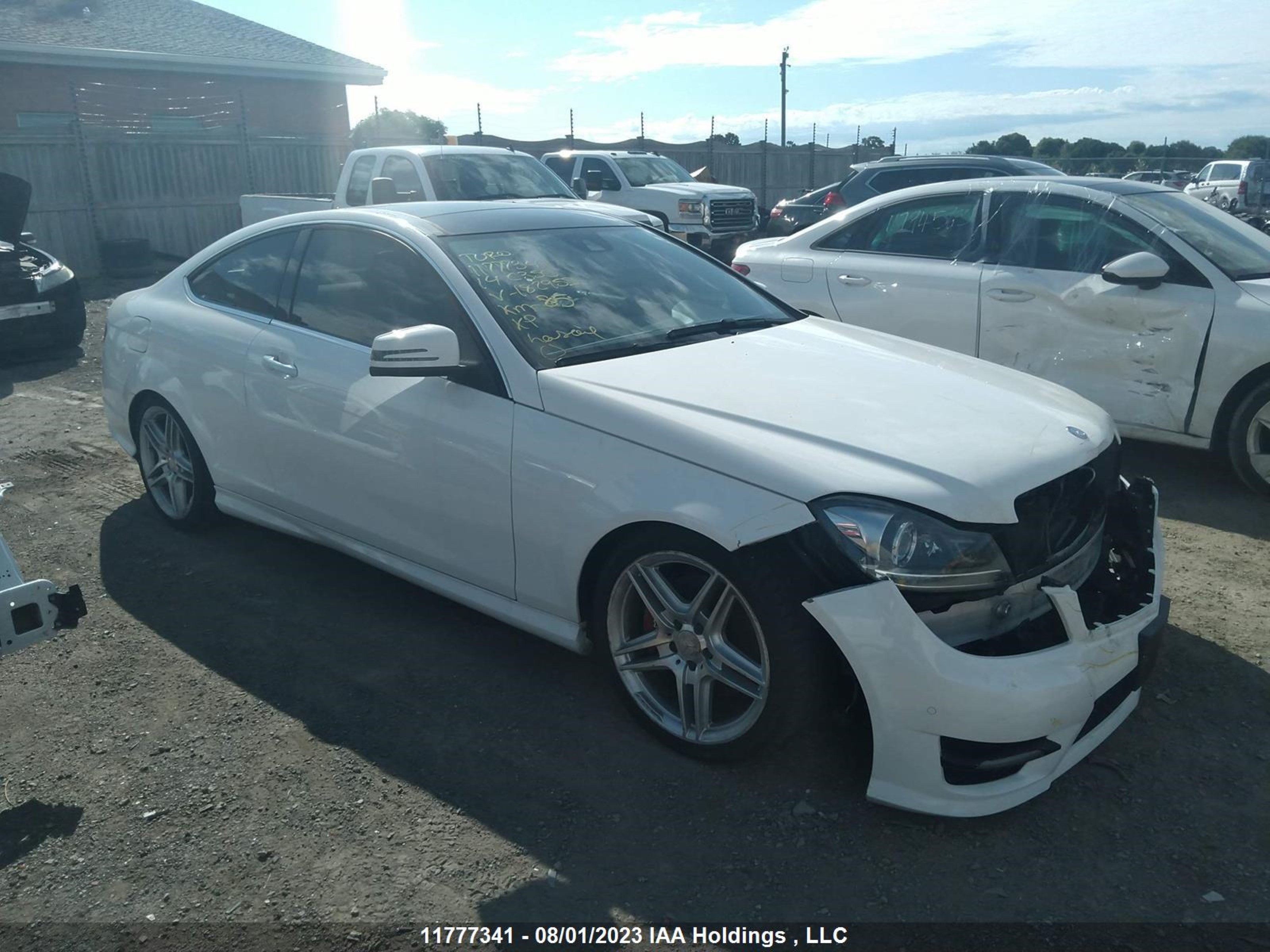 MERCEDES-BENZ C-KLASSE 2014 wddgj8jb0eg182958