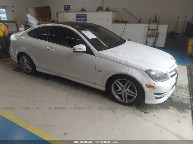 MERCEDES-BENZ C-CLASS 2012 wddgj8jb3cf889765