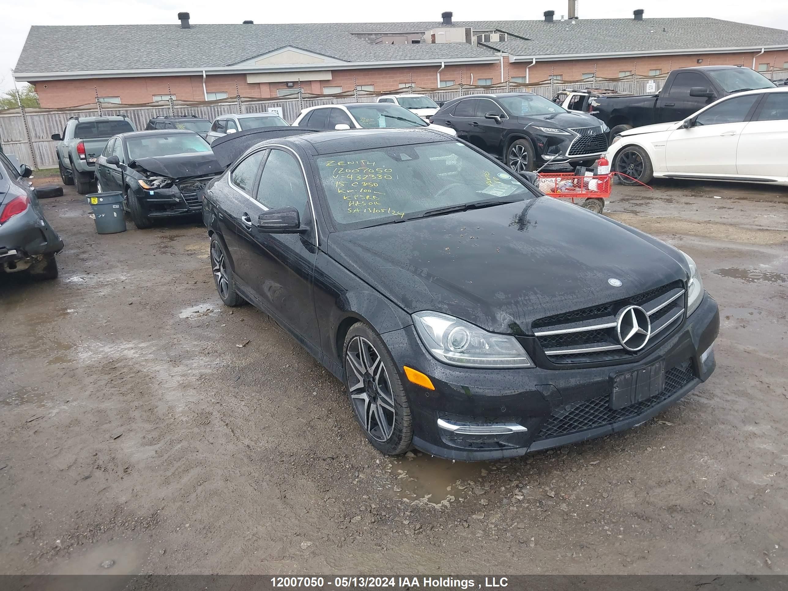 MERCEDES-BENZ C-KLASSE 2015 wddgj8jb9fg432330