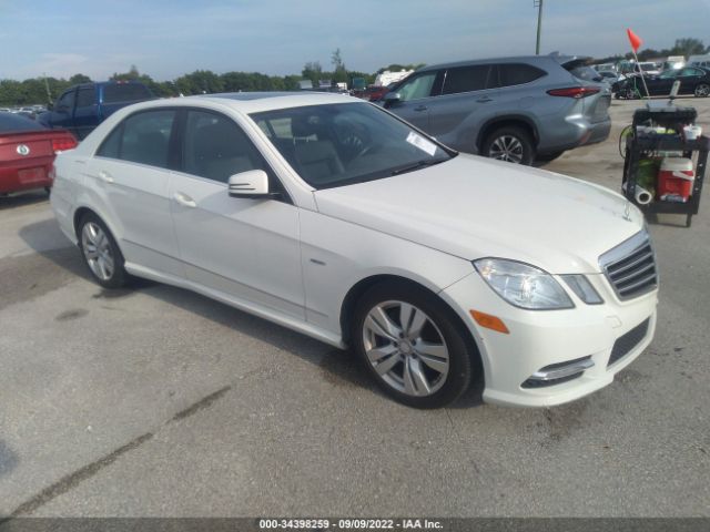 MERCEDES-BENZ E-CLASS 2012 wddhf2eb0ca606331