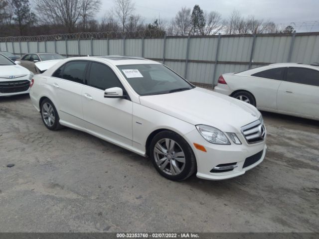 MERCEDES-BENZ E-CLASS 2012 wddhf2eb0ca635442