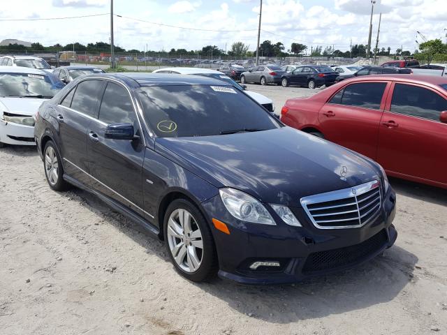 MERCEDES-BENZ E 350 BLUE 2011 wddhf2eb1ba290713