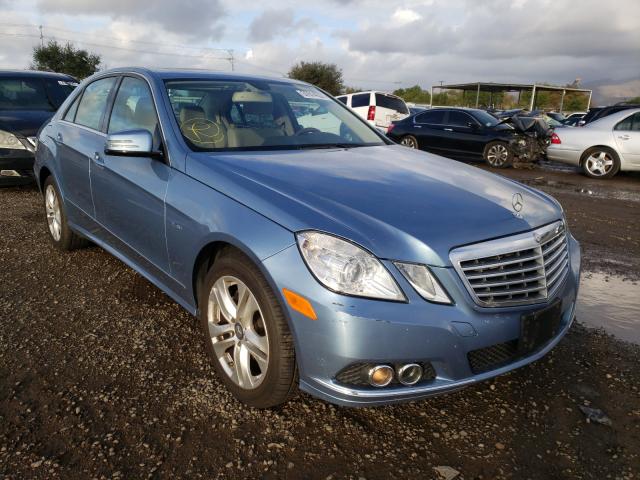 MERCEDES-BENZ E 350 BLUE 2011 wddhf2eb7ba392792