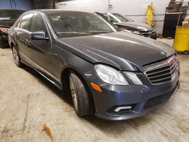 MERCEDES-BENZ E 350 BLUE 2011 wddhf2eb7ba495243