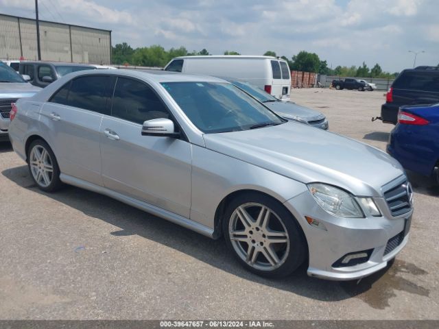 MERCEDES-BENZ E-CLASS 2011 wddhf5gb6ba271248