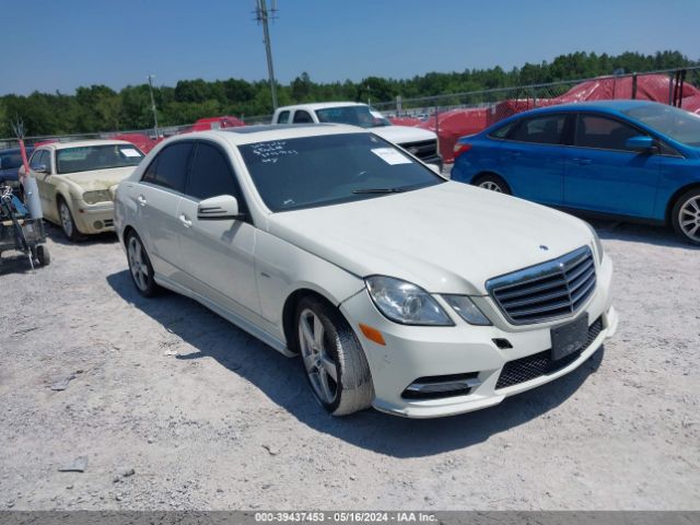 MERCEDES-BENZ E 2012 wddhf5kb0ca597801