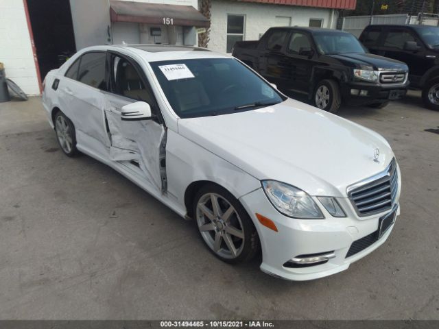 MERCEDES-BENZ E-CLASS 2013 wddhf5kb0da730154