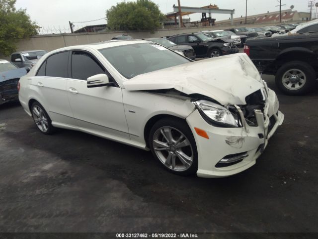 MERCEDES-BENZ E-CLASS 2012 wddhf5kb6ca536999