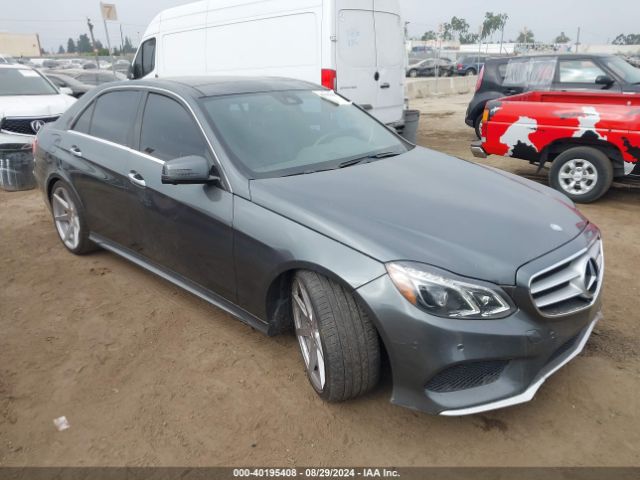 MERCEDES-BENZ E-CLASS 2015 wddhf5kb6fb120322