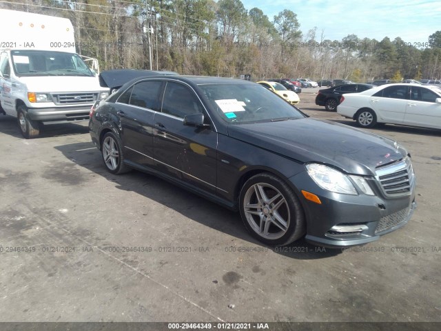 MERCEDES-BENZ E-CLASS 2012 wddhf5kb7ca607207