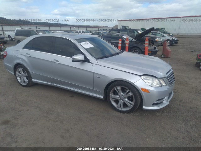 MERCEDES-BENZ E-CLASS 2012 wddhf5kb8ca552525