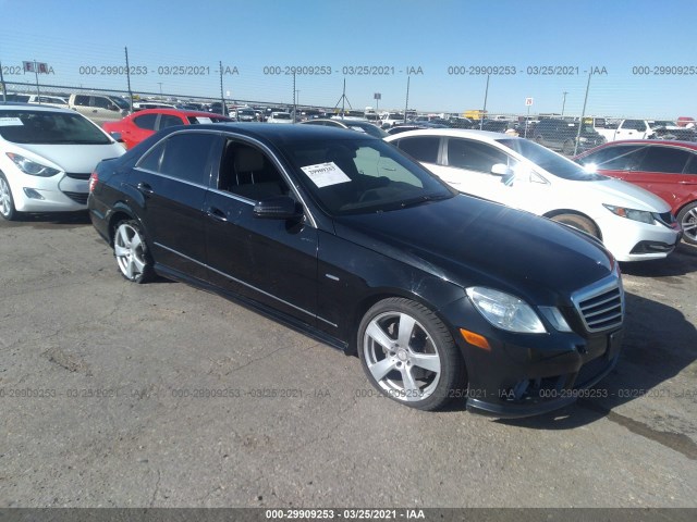 MERCEDES-BENZ E-CLASS 2012 wddhf5kb8ca583497