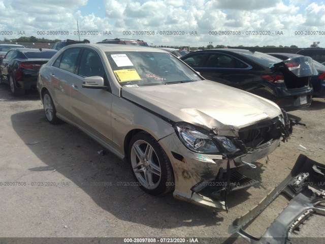 MERCEDES-BENZ E-CLASS 2012 wddhf5kb9ca592368