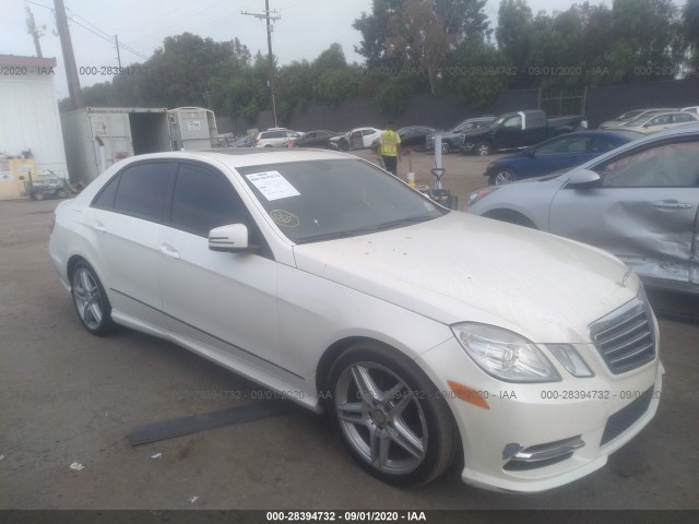 MERCEDES-BENZ E-CLASS 2013 wddhf5kbxda704953