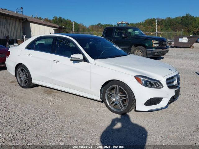 MERCEDES-BENZ E-CLASS 2016 wddhf6hb1gb246151