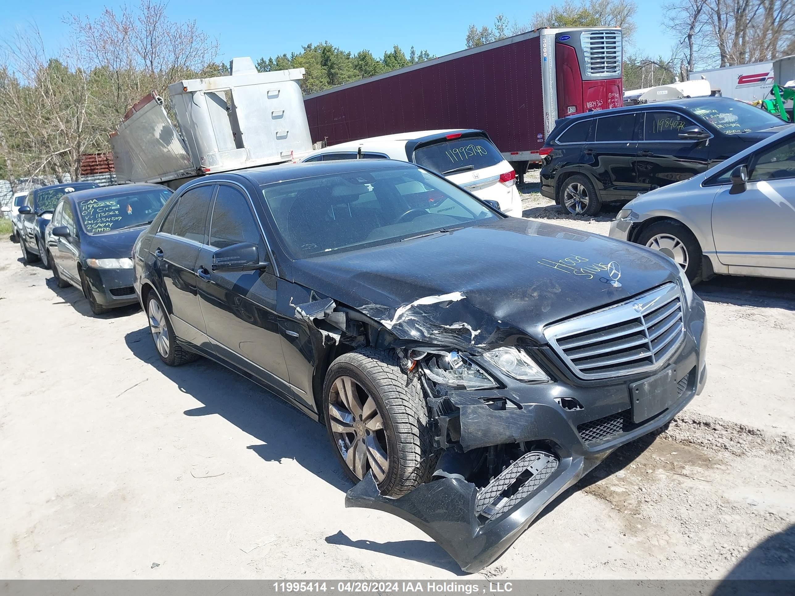 MERCEDES-BENZ E-KLASSE 2012 wddhf82b5ca624881