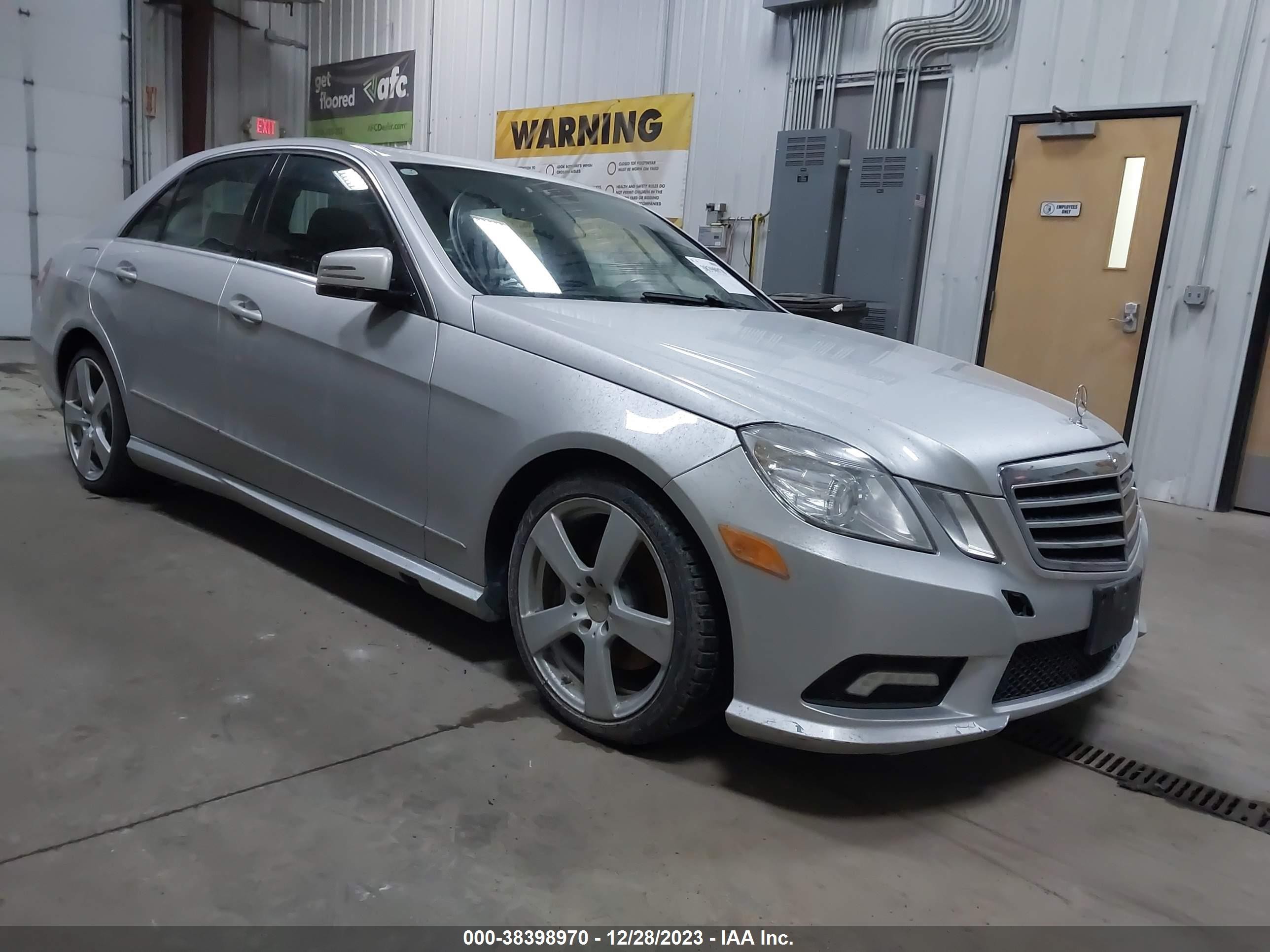 MERCEDES-BENZ E-KLASSE 2011 wddhf8hb0ba295139