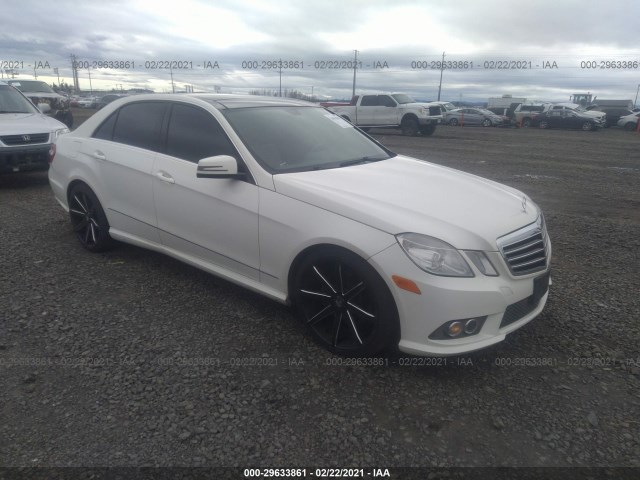 MERCEDES-BENZ E-CLASS 2010 wddhf8hb4aa124442