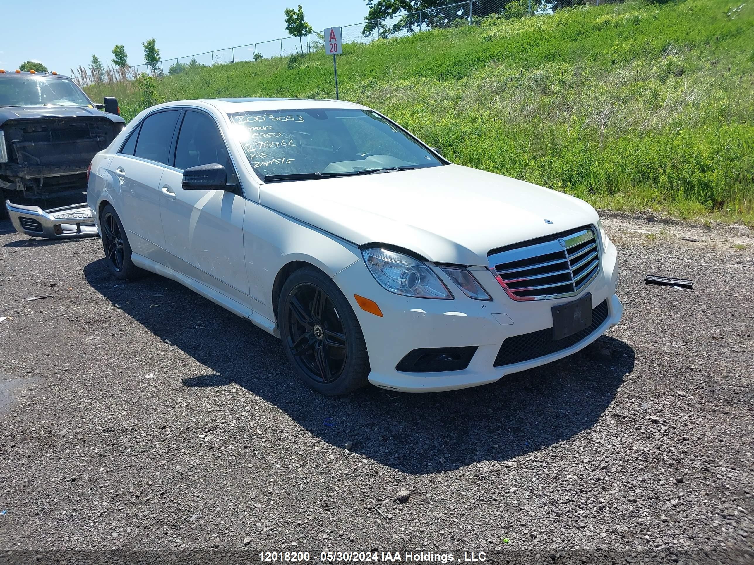 MERCEDES-BENZ E-KLASSE 2011 wddhf8hb8ba276466