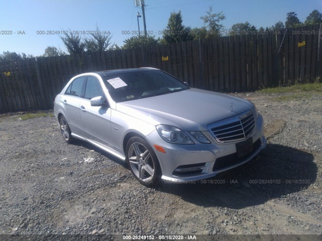 MERCEDES-BENZ E-CLASS 2012 wddhf8jb0ca601915