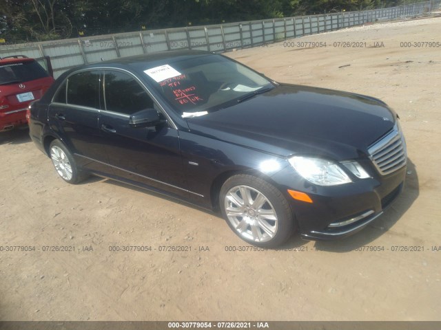 MERCEDES-BENZ E-CLASS 2012 wddhf8jb0ca606483