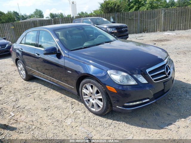 MERCEDES-BENZ E-CLASS 2012 wddhf8jb1ca603897