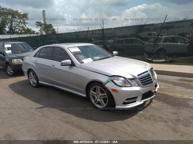 MERCEDES-BENZ E-CLASS 2012 wddhf8jb1ca607657