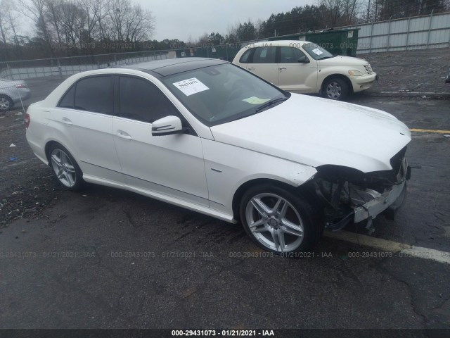 MERCEDES-BENZ E-CLASS 2012 wddhf8jb2ca622362