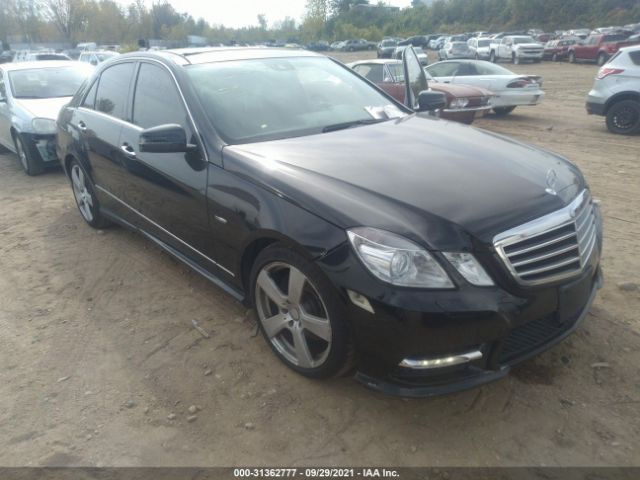 MERCEDES-BENZ E-CLASS 2012 wddhf8jb2ca626153