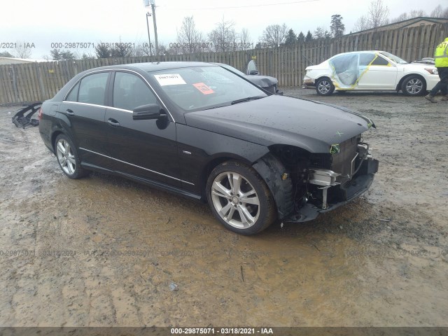 MERCEDES-BENZ E-CLASS 2012 wddhf8jb3ca536798