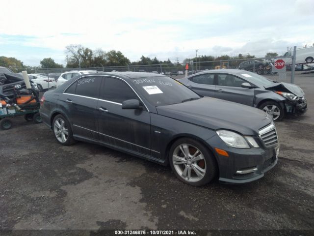 MERCEDES-BENZ E-CLASS 2012 wddhf8jb3ca539653