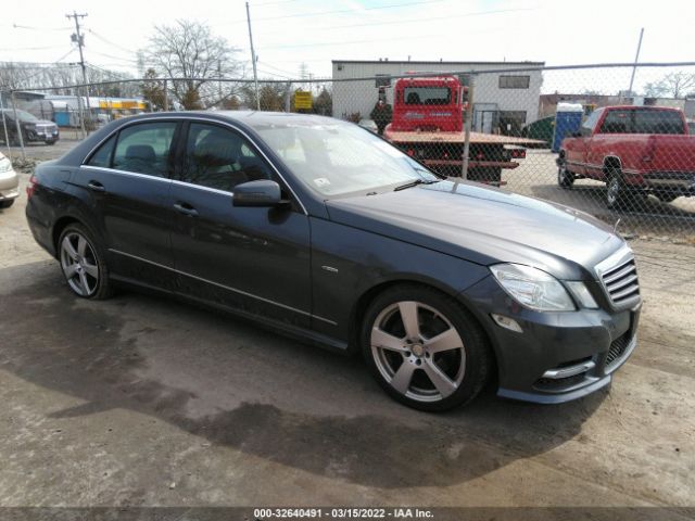 MERCEDES-BENZ E-CLASS 2012 wddhf8jb3ca618997