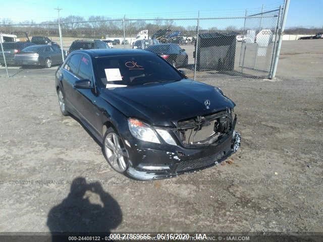 MERCEDES-BENZ E-CLASS 2012 wddhf8jb3ca656990