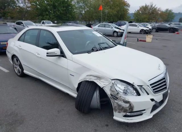 MERCEDES-BENZ E-CLASS 2012 wddhf8jb4ca599117