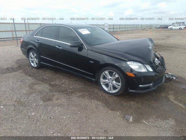 MERCEDES-BENZ E-CLASS 2012 wddhf8jb4ca616417