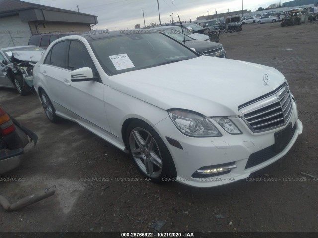 MERCEDES-BENZ E-CLASS 2013 wddhf8jb4da723873