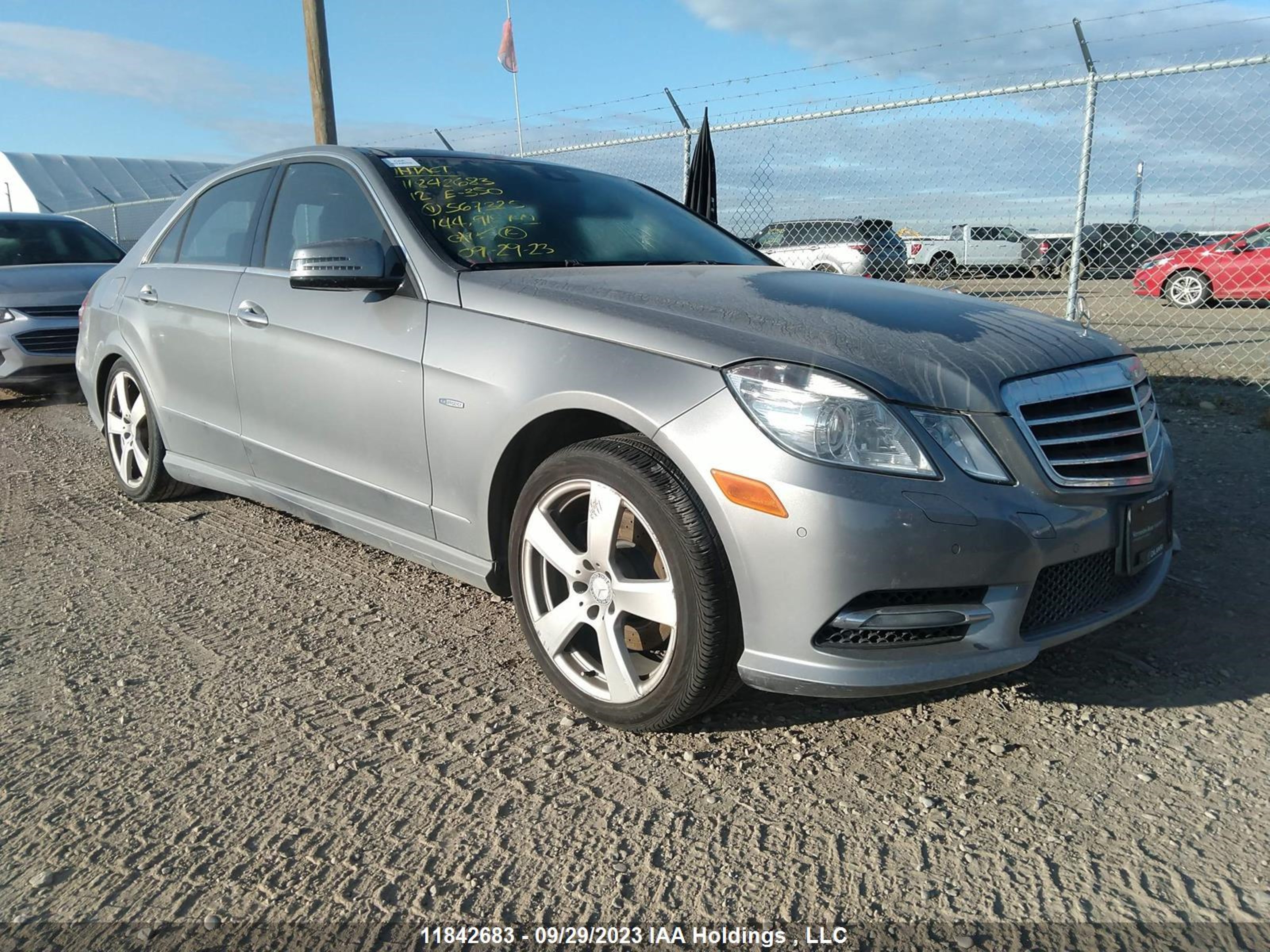 MERCEDES-BENZ E-KLASSE 2012 wddhf8jb5ca567325