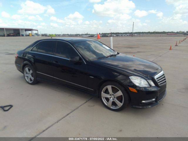 MERCEDES-BENZ E-CLASS 2012 wddhf8jb5ca568071