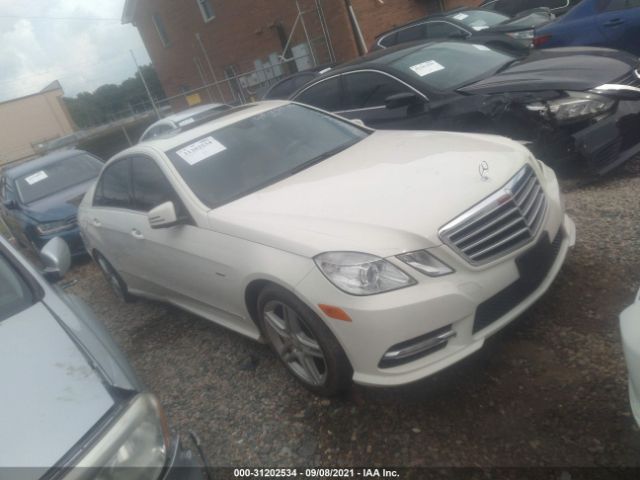 MERCEDES-BENZ E-CLASS 2012 wddhf8jb6ca617617