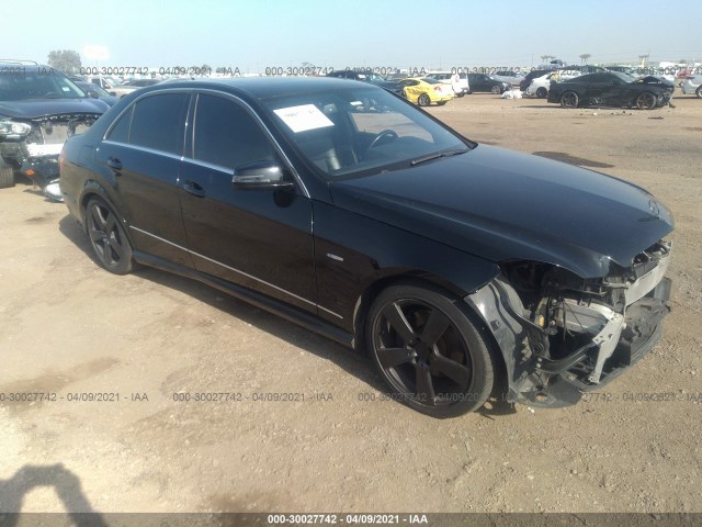 MERCEDES-BENZ E-CLASS 2012 wddhf8jb6ca631808