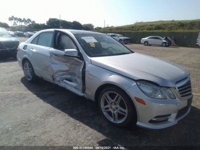 MERCEDES-BENZ E-CLASS 2012 wddhf8jb6ca639083