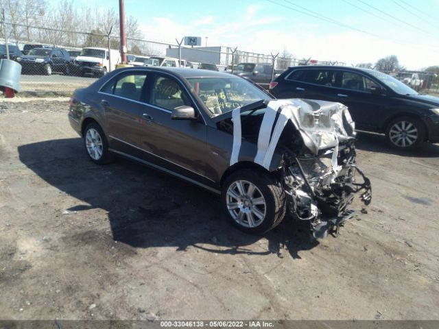 MERCEDES-BENZ E-CLASS 2012 wddhf8jb6ca651380