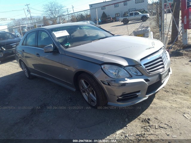 MERCEDES-BENZ E-CLASS 2012 wddhf8jb7ca564359