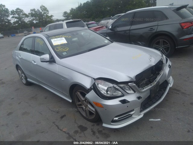 MERCEDES-BENZ E-CLASS 2012 wddhf8jb8ca572874