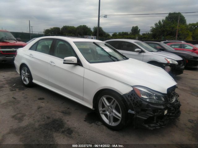 MERCEDES-BENZ E-CLASS 2014 wddhf8jb8ea879433